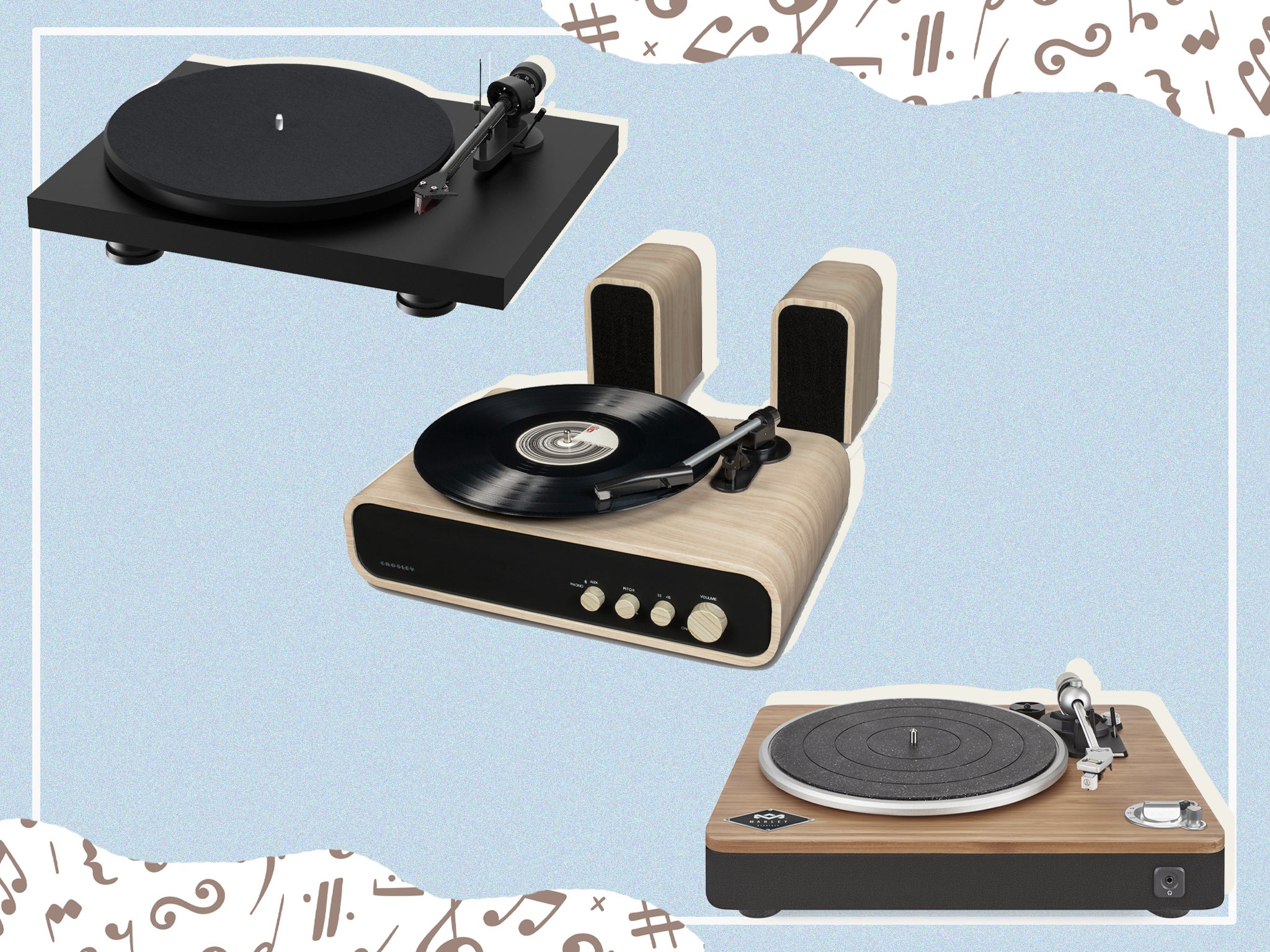 Best record player stereo sales system